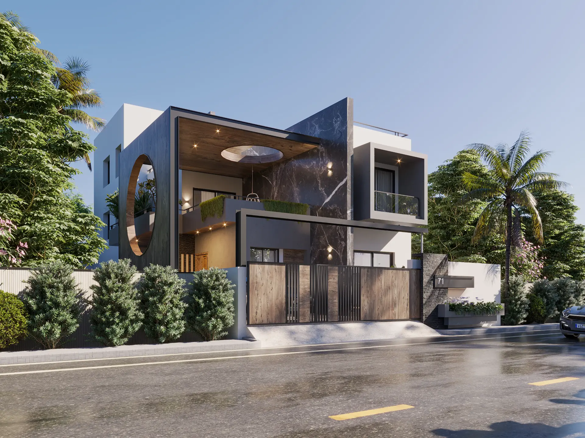 modern luxury villa design